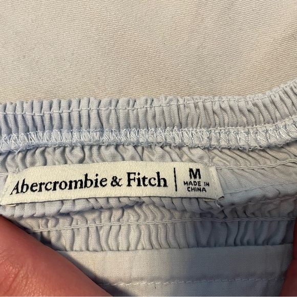 Abercrombie & Fitch puff sleeve square neck top - Picture 2 of 7